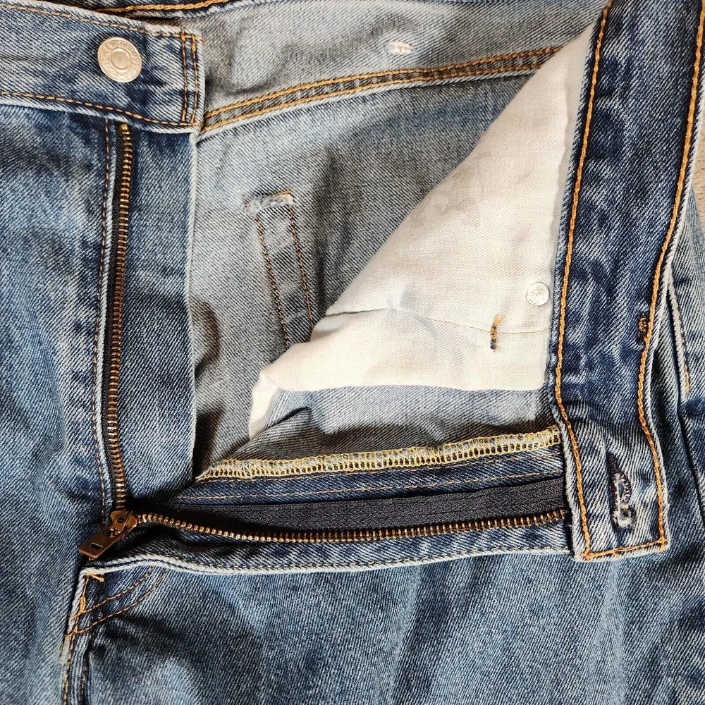 Levi's 550 Jeans Men's 38X34 Straight Relaxed Denim Classic‎ Blue